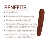 Buy MyGlamm Perfect Curves Matte Lip Crayon-Terra-3.7gm - Purplle