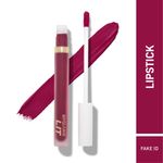 Buy MyGlamm LIT Liquid Velvet Matte Lipstick-Fake Id-3ml - Purplle