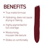 Buy MyGlamm LIT Liquid Velvet Matte Lipstick-Senorita-3ml - Purplle