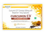 Buy GHC Curcumin C3 Complex 500mg with 95% Curcuminoids and Bioperine with 95% piperine -GHC Herbals - 10 Veg Capsules - Purplle