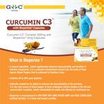 Buy GHC Curcumin C3 Complex 500mg with 95% Curcuminoids and Bioperine with 95% piperine -GHC Herbals - 10 Veg Capsules - Purplle