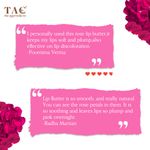 Buy TAC - The Ayurveda Co. Indian Rose Lip Butter - 5gm - Purplle