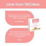 Buy TAC - The Ayurveda Co. Lip Tint & Cheek Tint Blush with Cocoa and Coconut Oil Organic SLS & Paraben Free, Glossy Finish, 10g - Peach Nude Pink - Purplle