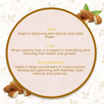 Buy Khadi Essentials Pure Sweet Almond Body Massage Oil|For Skin Tightening|Toning|Anti Ageing|Hair Nourishment|Cold Pressed| 50ml - Purplle