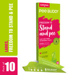 Buy Sirona PeeBuddy - Disposable, Portable Female Urination Device for Women (10 Funnel - 1 Pack) 10 Funnel - Purplle