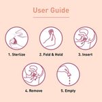Buy Sirona Reusable Menstrual Cup - Large Size With Pouch, 15ml Mini Intimate Wash & Cup Wash, Ultra Soft, Odour & Rash Free, No Leakage, Protection For Upto 8 Hours, FDA Approved - Purplle