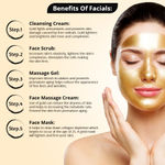 Buy Gemblue Biocare Gold Facial Kit for Skin Look Fresher, Younger, Vibrant and Radiant, 400 gm - Purplle