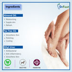 Buy Dr Foot Foot Repair Cream, Foot Fungus, Dry Cracked Feet and Smelly Feet with Essential Oils - Tea Tree Oil, Antifungal Treatment Foot Repair - (100 g) - Purplle