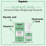 Buy Rejusure 5% Glycolic Acid Reduces Pigmentation, Dark Spots & Acne, Face Serum with Vitamin C & Hyaluronic Acid for Oily Skin - 30 ml - Purplle