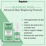 Buy Rejusure 5% Glycolic Acid Reduces Pigmentation, Dark Spots & Acne, Face Serum with Vitamin C & Hyaluronic Acid for Oily Skin - 30 ml - Purplle