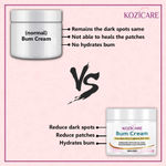 Buy Kozicare Bum Cream with Glutathione, Niacinamide& Kojic Acid- 50 gm - Purplle