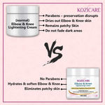 Buy Kozicare Elbow & Knee Lightening Cream with Glutathione, Arbutin & Kojic Acid - 50gm - Purplle