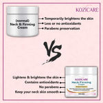 Buy Kozicare Neck firming Cream with Glutathione, Vitamin C ,E, Niacinamide & Kojic Acid–50gm - Purplle