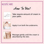 Buy Kozicare Under Arm Cream For Remove Black Spots & Warts a€“ 50 gm - Purplle