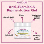 Buy Kozicare Anti-Blemish & Pigmentation Gel For Fades, Pigmentation, Spots & Tan – 50gm - Purplle