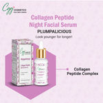 Buy CGG Cosmetics Collagen Peptide Night Facial Serum - For Collagen Production - 30ml - Purplle