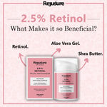 Buy Rejusure 2.5% Retinol Anti Aging Moisturizer Face & Eye Cream for Wrinkles, Fine Lines & Dark Circles Cream for Face - 50 ml - Purplle