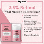 Buy Rejusure 2.5% Retinol Anti Aging Moisturizer Face & Eye Cream for Wrinkles, Fine Lines & Dark Circles Cream for Face - 50 ml - Purplle