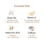 Buy mCaffeine Green Tea Face Purifying Kit with Free Teal Pouch | Gentle Face Wash, Exfoliating Face Scrub and Hydrating Face Serum Combo | Pack of 3 240 gm - Purplle