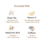 Buy mCaffeine Green Tea Breakout Care Kit with Free Teal Pouch | Mildly Cleanses, Soothes Irritation and Hydrates the Face from AM to PM | Pack of 3 - Purplle