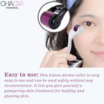 Buy Chaoba Professional Derma Roller System 540 Needles Titanium Alloy Needles Roller for Acne Skin Hair loss (0.5 mm)  - Purplle