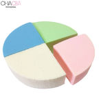 Buy Chaoba Professional Makeup Sponge Round 4Pcs (Color May Vary) - Purplle