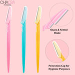 Buy Chaoba Professional Tinkle Eyebrow Razor for Women (Pack of 3) - Purplle