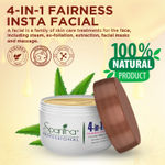 Buy Spantra 4 in 1 Fairness Insta Facial includes Cleanser, Scrub, Massage,and Mask, 500g - Purplle