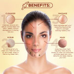 Buy Spantra 4 in 1 Fairness Insta Facial includes Cleanser, Scrub, Massage,and Mask, 500g - Purplle