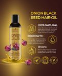 Buy Spantra Onion Black Seed Hair Oil contains red oil extract, 100ml - Purplle