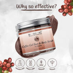 Buy Nutriment Coffee Gel Face & Body Scrub, 250gm, Suitables For Skin Types. - Purplle