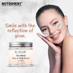 Buy Nutriment BlackHead Face and Body Scrub, 250gm, Suitables for All Skin types. - Purplle