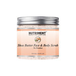 Buy Nutriment Shea Buter Face and Body Scrub, 250gm, Suitables For All Skin Types. - Purplle