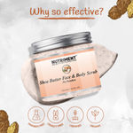 Buy Nutriment Shea Buter Face and Body Scrub, 250gm, Suitables For All Skin Types. - Purplle