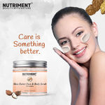 Buy Nutriment Shea Buter Face and Body Scrub, 250gm, Suitables For All Skin Types. - Purplle