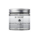 Buy Nutriment Charcoal Scrub for Deadskin Cells Removal, Removing Blackheads and Revitalises Healthy Skin, Paraban Free 250gram Suitable for all skin types - Purplle