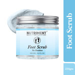 Buy Nutriment Foot Scrub for Deadskin Cells Removal, Removing Blackheads and Revitalises Healthy Skin, Paraban Free 250gram Suitable for all skin types - Purplle