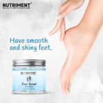 Buy Nutriment Foot Scrub for Deadskin Cells Removal, Removing Blackheads and Revitalises Healthy Skin, Paraban Free 250gram Suitable for all skin types - Purplle