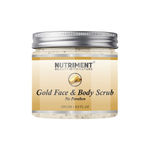 Buy Nutriment Gold Scrub for Deadskin Cells Removal, Removing Blackheads and Revitalises Healthy Skin, Paraban Free 250 gmram Suitable for all skin types - Purplle