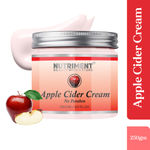 Buy Nutriment Applecidar Cream for Moisturizing Glowing Skin, Paraban and Sulphate Free 250gram Suitable for all skin types - Purplle