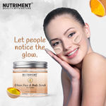 Buy Nutriment Ubtan Scrub for Deadskin Cells Removal, Removing Blackheads and Revitalises Healthy Skin, Paraban Free 250 gmram Suitable for all skin types - Purplle