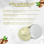 Buy Nutriment Sandalwood Scrub for Deadskin Cells Removal, Removing Blackheads and Revitalises Healthy Skin, Paraban Free 250gram Suitable for all skin types - Purplle