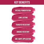 Buy NY Bae Moisturizing Liquid Lipstick | Pink | Matte | Hydrating With Vitamin E - Carries's Big Dream 27 (2.7 ml) - Purplle