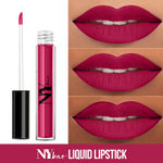 Buy NY Bae Moisturizing Liquid Lipstick | Pink | Matte | Hydrating With Vitamin E - Carries's Big Dream 27 (2.7 ml) - Purplle