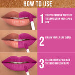 Buy Shakti By NY Bae Liquid Lipstick - Trendy Tap 10 (2.7 ml) | Purple | Matte Finish | Highly Pigmented | Lasts Upto 12+ Hours | Smudge Resistant | Waterproof | Weightless | Vegan | Cruelty & Paraben Free - Purplle