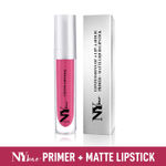 Buy NY Bae Confessions Of A Lip-a-holic Liquid Lipstick | Primer + Matte | Pink | Moisturizing | Long Lasting | Bonfire 3 (4.5 ml) - Purplle