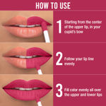 Buy NY Bae Confessions Of A Lip-a-holic Liquid Lipstick | Primer + Matte | Pink | Moisturizing | Long Lasting | Bonfire 3 (4.5 ml) - Purplle