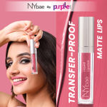Buy NY Bae Confessions Of A Lip-a-holic Liquid Lipstick | Primer + Matte | Pink Brown | Moisturizing | Long Lasting | Red Carpet Dream 13 (4.5 ml) - Purplle