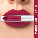 Buy NY Bae Confessions Of A Lip-a-holic Liquid Lipstick | Primer + Matte | Pink | Moisturizing | Long Lasting | Sleigh All Day 9 (4.5 ml) - Purplle