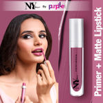 Buy NY Bae Confessions Of A Lip-a-holic Liquid Lipstick | Primer + Matte | Pink | Moisturizing | Long Lasting | Ice Cold Holiday 1 (4.5 ml) - Purplle